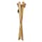 Hello Honey® 20" Natural Brown Modern Collapsible Wood Folding Stool